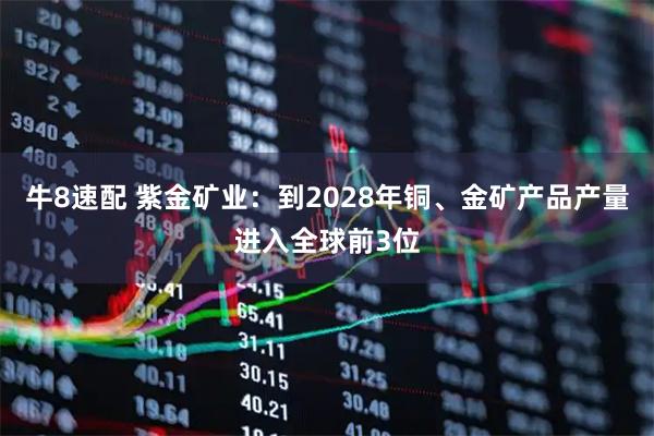 牛8速配 紫金矿业：到2028年铜、金矿产品产量进入全球前3位